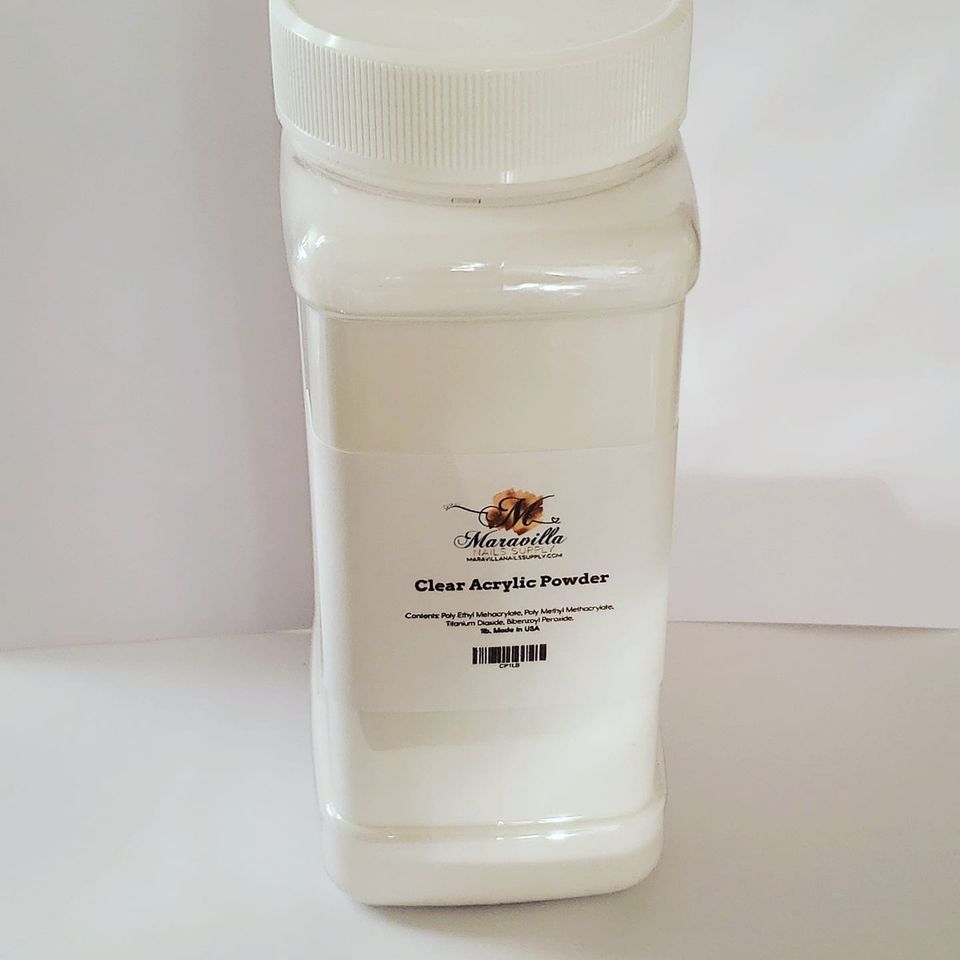 1lb Clear Acrylic Powder