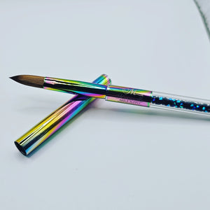 Acrylic Multi Color Kolinsky Brush