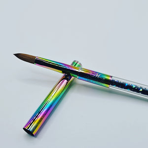 Acrylic Multi Color Kolinsky Brush