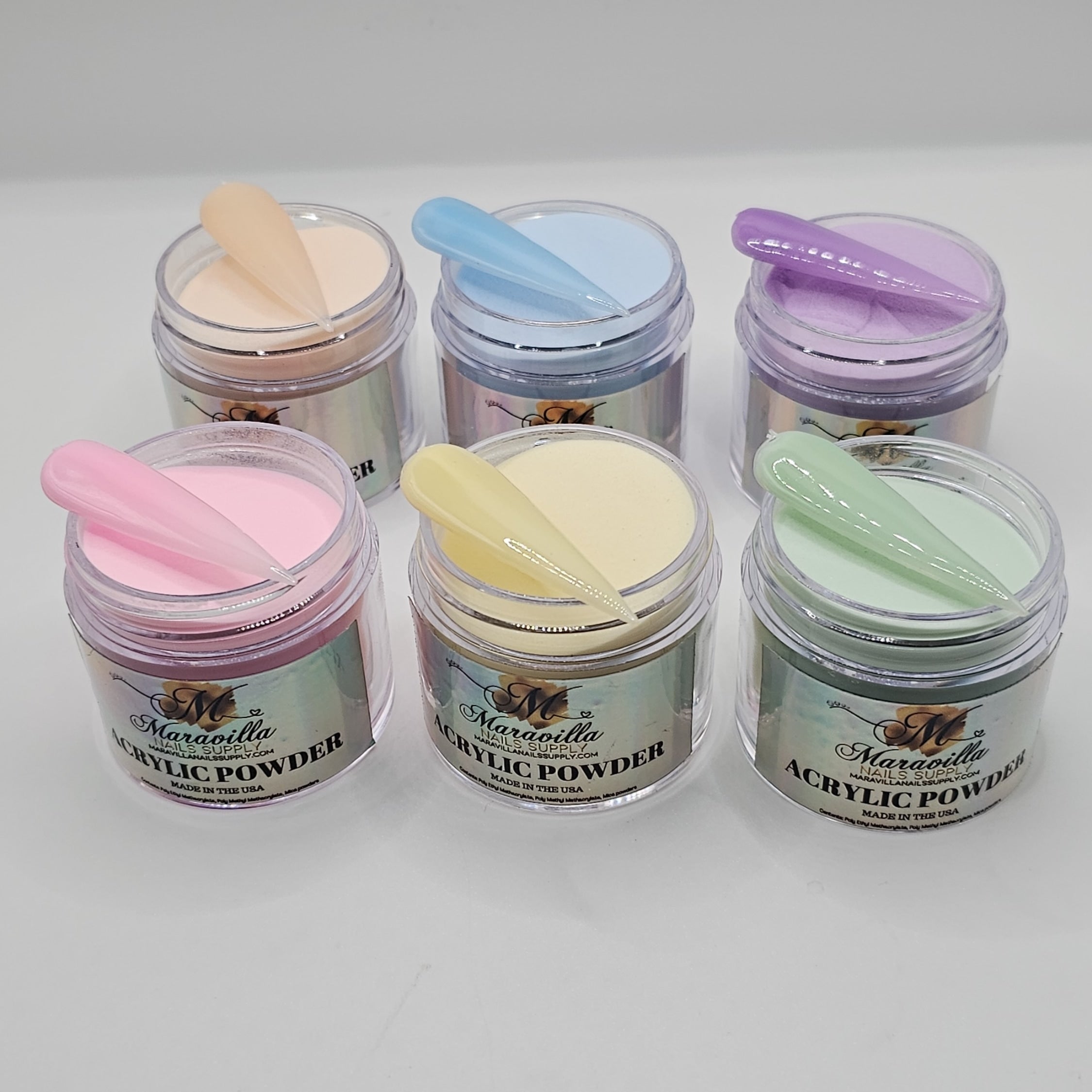 Pastel store acrylic powder