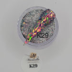 1oz Glitter mixed acrylic K-28