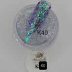 1oz Glitter mixed acrylic K-28