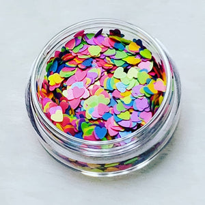 10g Glitter #GN01 (Black and Gold Glitter)