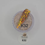 1oz Glitter mixed acrylic K-28