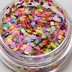 10g Glitter #GN01 (Black and Gold Glitter)