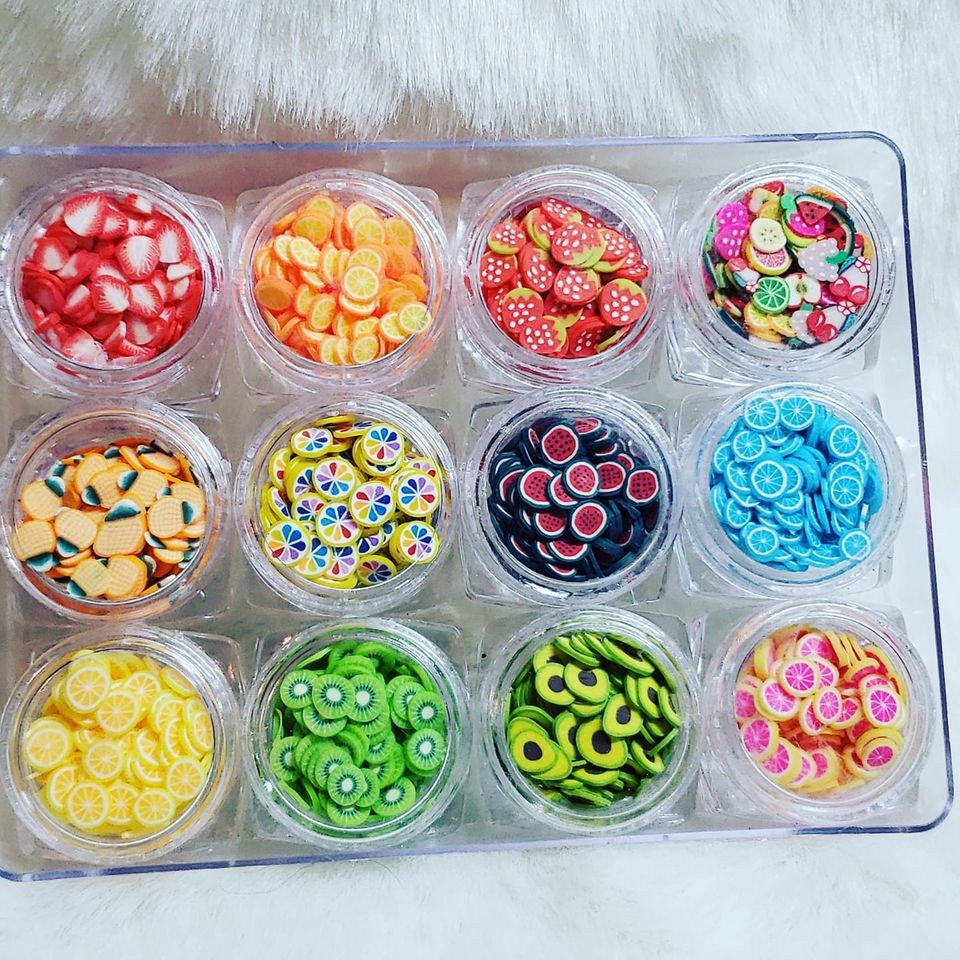 Fruit fimo set