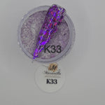 1oz Glitter mixed acrylic K-31