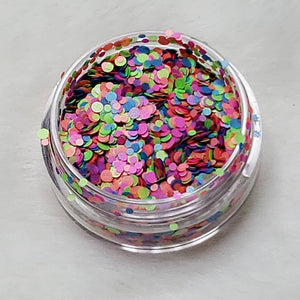 10g Glitter #GN01 (Black and Gold Glitter)