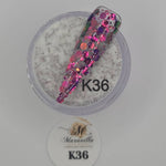 1oz Glitter mixed acrylic K-28