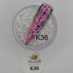 1oz Glitter mixed acrylic K-35